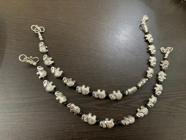 Elephants Charm Anklets