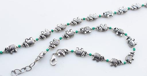 Elephants Charm Anklets