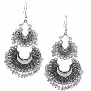 Double Layer Earrings - Image 2